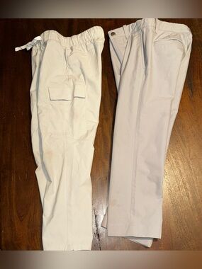 Crewcuts Light Beige Cargo and Chino Pants Set